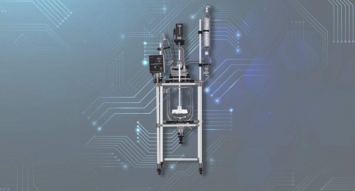 How to clean the jacketed glass reactor?cid=13