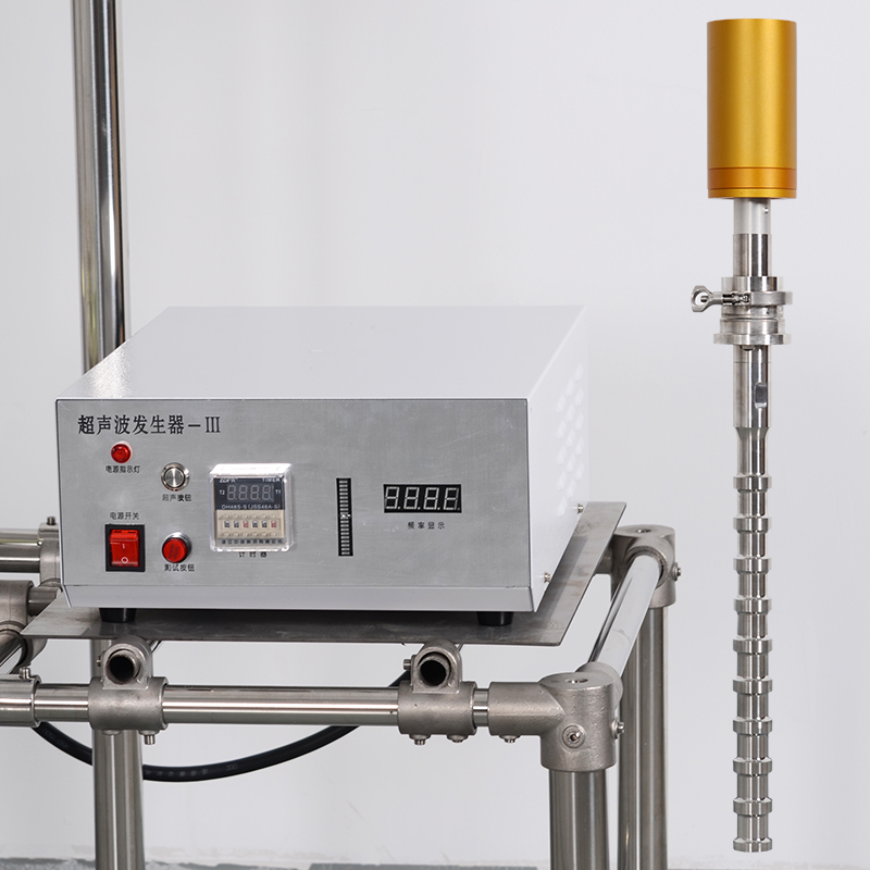 Ultrasonic Generator Glass Reactor